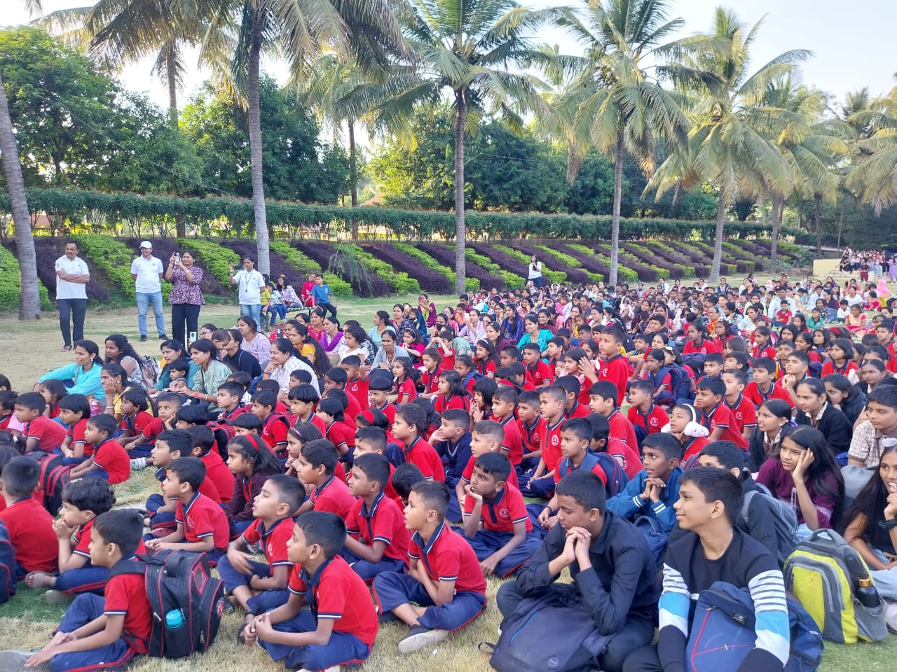 Students at Active Modern School